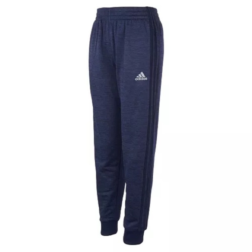 ❤️ ADIDAS Big Boys Focus Joggers Blue Sweatpants Size 6